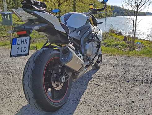 BMW S 1000 R stulen i Mölndal